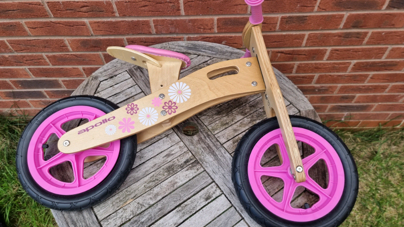 Apollo Children's wooden Balance Bike 